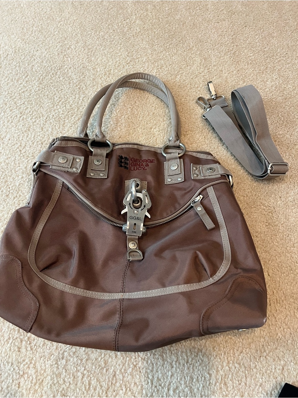 George Gina & Lucy Shoulder Bag with Removable Strap
